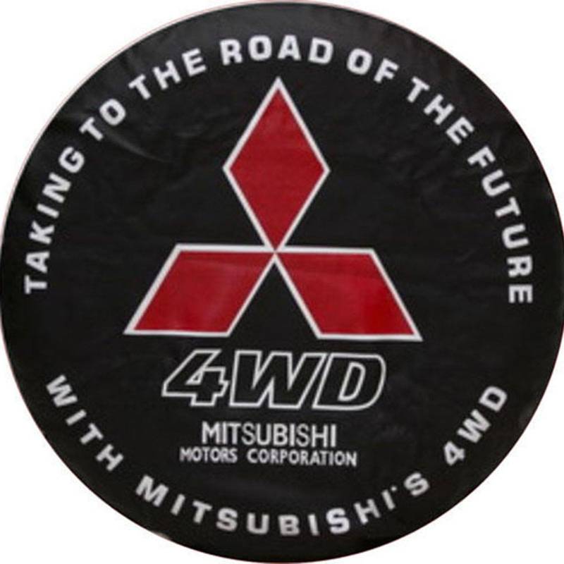 1 Stück Ersatzradabdeckungen für Mitsubishi Outlander 2005-2007,Reserveradabdeckung Reifenabdeckungen Reifentaschen Reifencover Radschutzhülle Auto Exterieur Zubehör,15inch-B von ZUOYYMAI