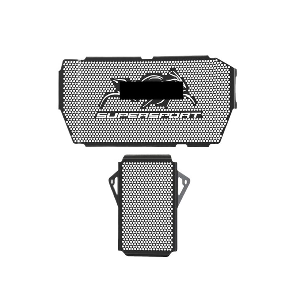 Kühlerschutz Motorräder Zubehör Für Du&Cati Su&persport 939S 939 2017-2024 950S 950 2022 2023 Motorrad Heizkörper Schutz Abdeckung Grill Protector Öl Kühler Schutz Set von ZUYNPOQ