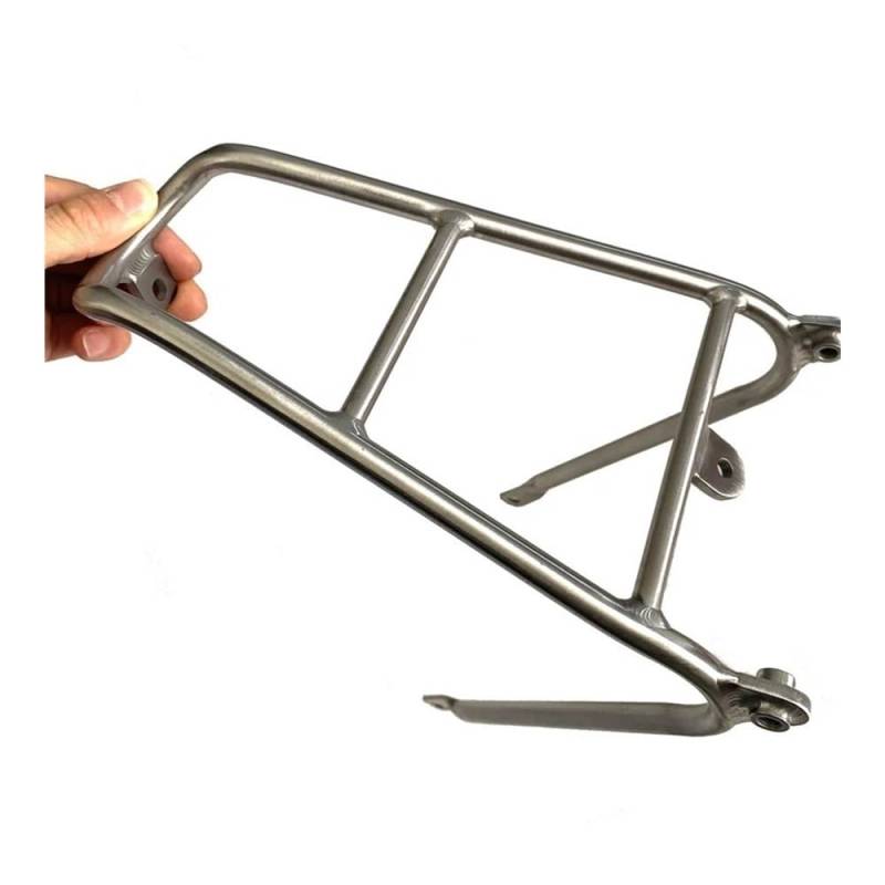 Motorrad Gepäckträger Armlehne Für Brompton Für Triangle Titanium Heckträger Leichte Q Typ Gepäckregalträger Können An Kotflügel Angepasst Werden von ZUYNPOQ