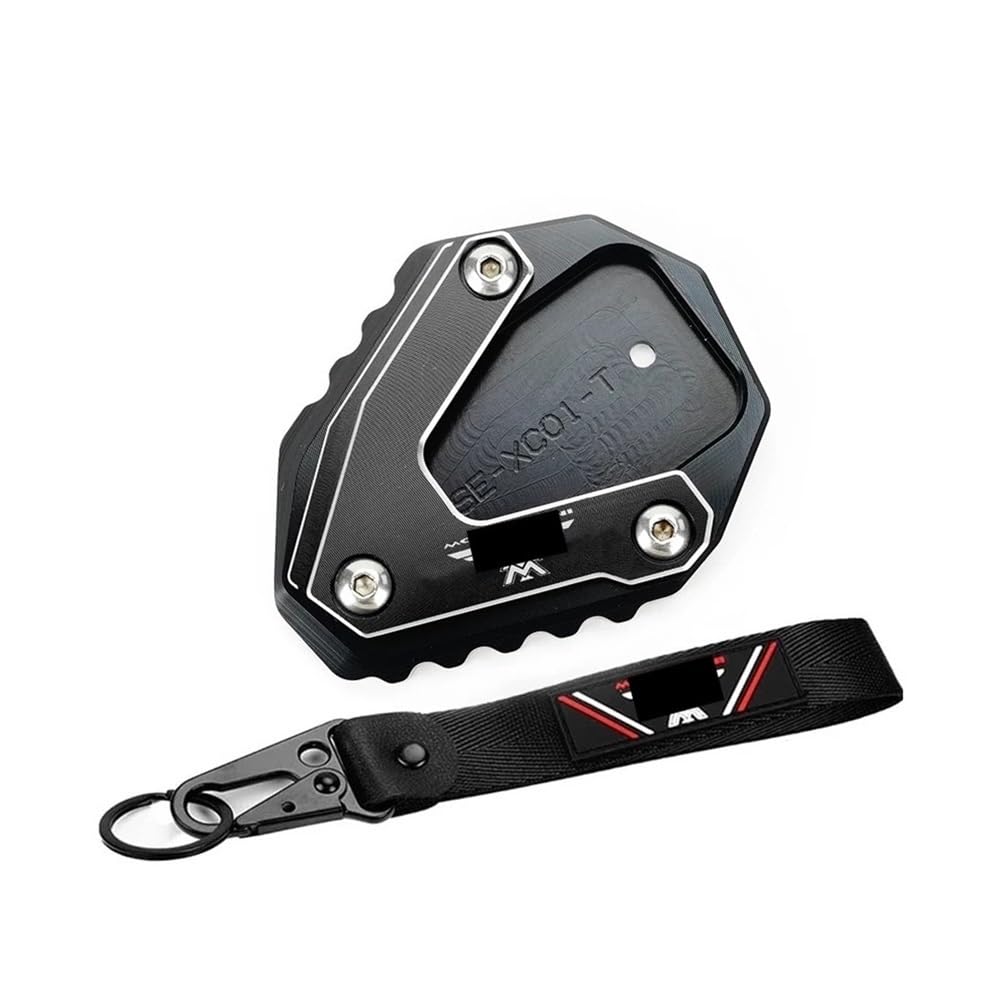 Motorrad Ständer Pad Für Moto Mo&rini X-Cape 650 XCape 650 X Cape 650 2022 2023 Motorradzubehör Ständer Fuß Seitenständer Vergrößerungspad Schlüsselanhänger von ZUYNPOQ