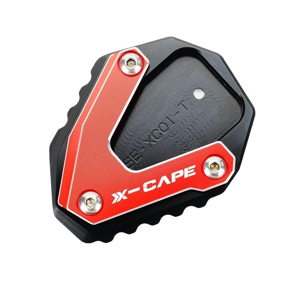 Motorrad Ständer Pad Für Moto Mo&rini XCape 650 650X X Cape 650 X 2022 2023 Motorrad-Schlüsselanhänger CNC-Seitenständer Fußvergrößerung Ständerpolster XCape 650 von ZUYNPOQ