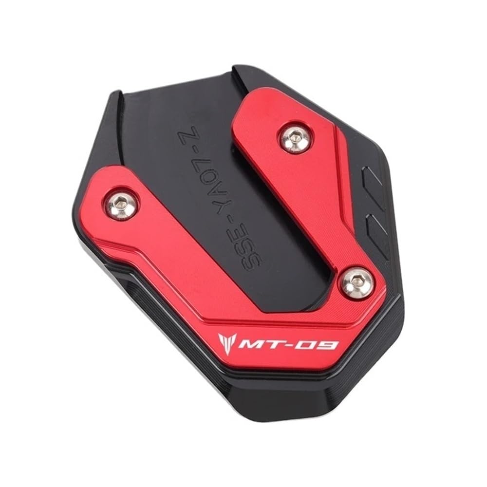 Motorrad Ständer Pad Für Ya&maha MT-09 MT 09 MT09 SP FZ09 2015-2021 2022 2023 2024 Motorrad Ständer Fuß Seitenständer Verlängerungspolster Stützplatte von ZUYNPOQ