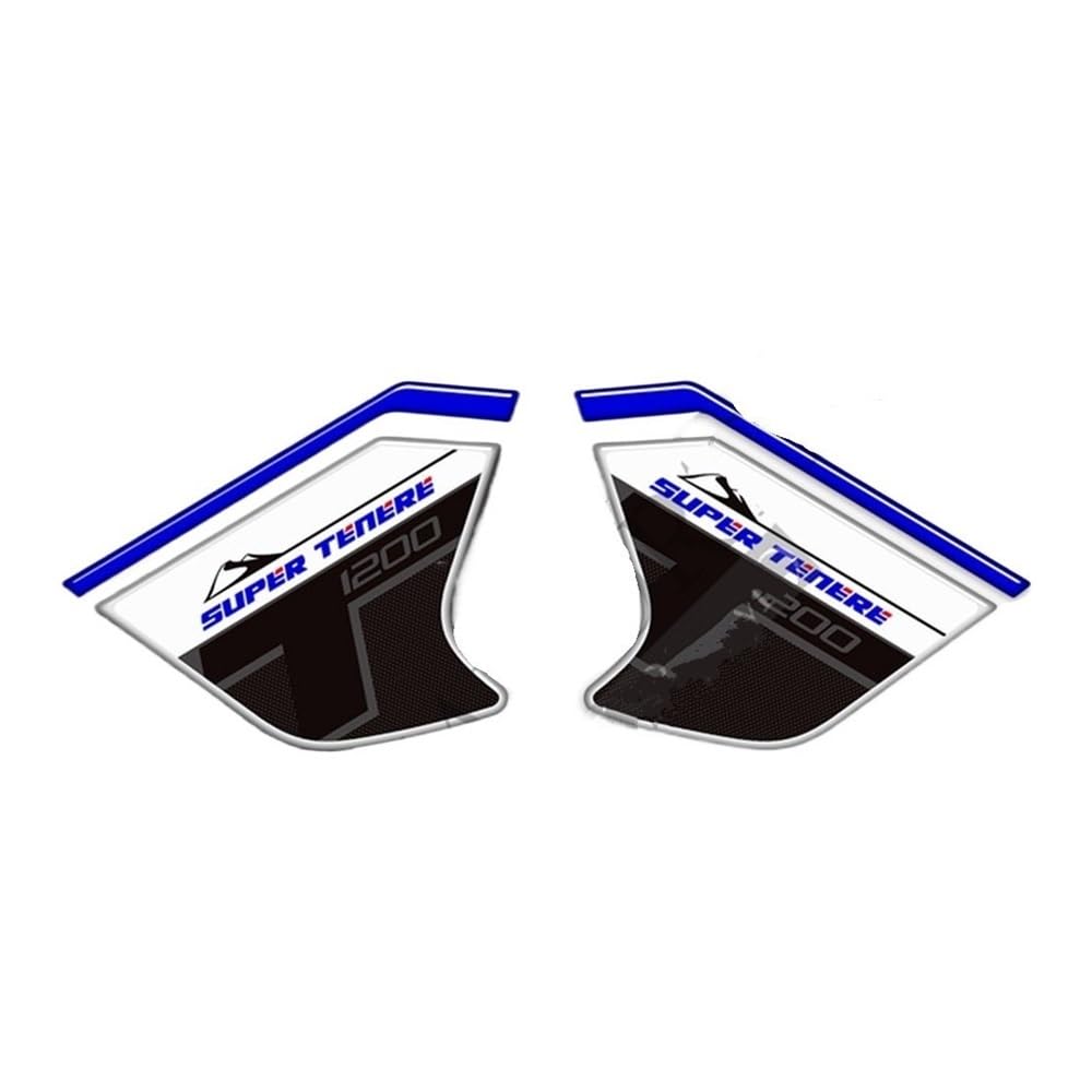 Motorrad Tankaufkleber Aufkleber Aufkleber Decals Tank Pad Heizöl Kit Knie Für Ya&maha Su&per Tenere XT1200X XT1200ZE XT 1200 Z ZE ES XTZ XTZ1200E von ZUYNPOQ