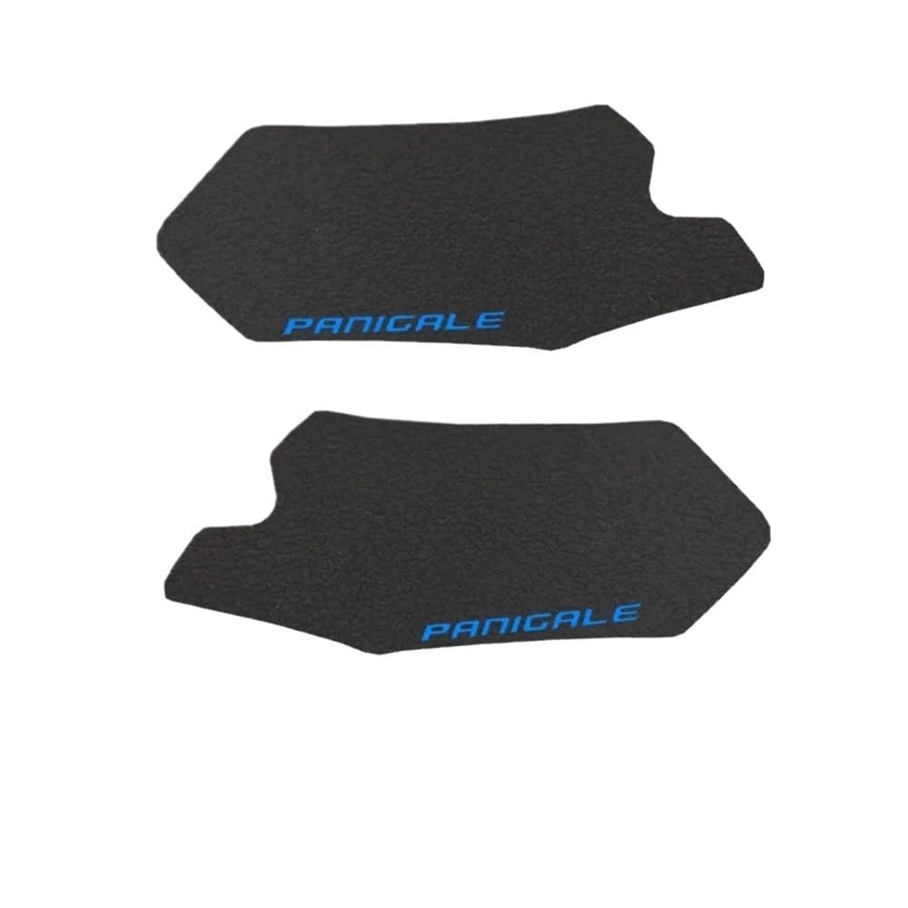 Motorrad Tankaufkleber Aufkleber Für Du&Cati Panigale V2 2020 Motorrad Tank Traction Pad Side Knie Grip Protector Anti-rutsch-Aufkleber Schwarz Weiß von ZUYNPOQ