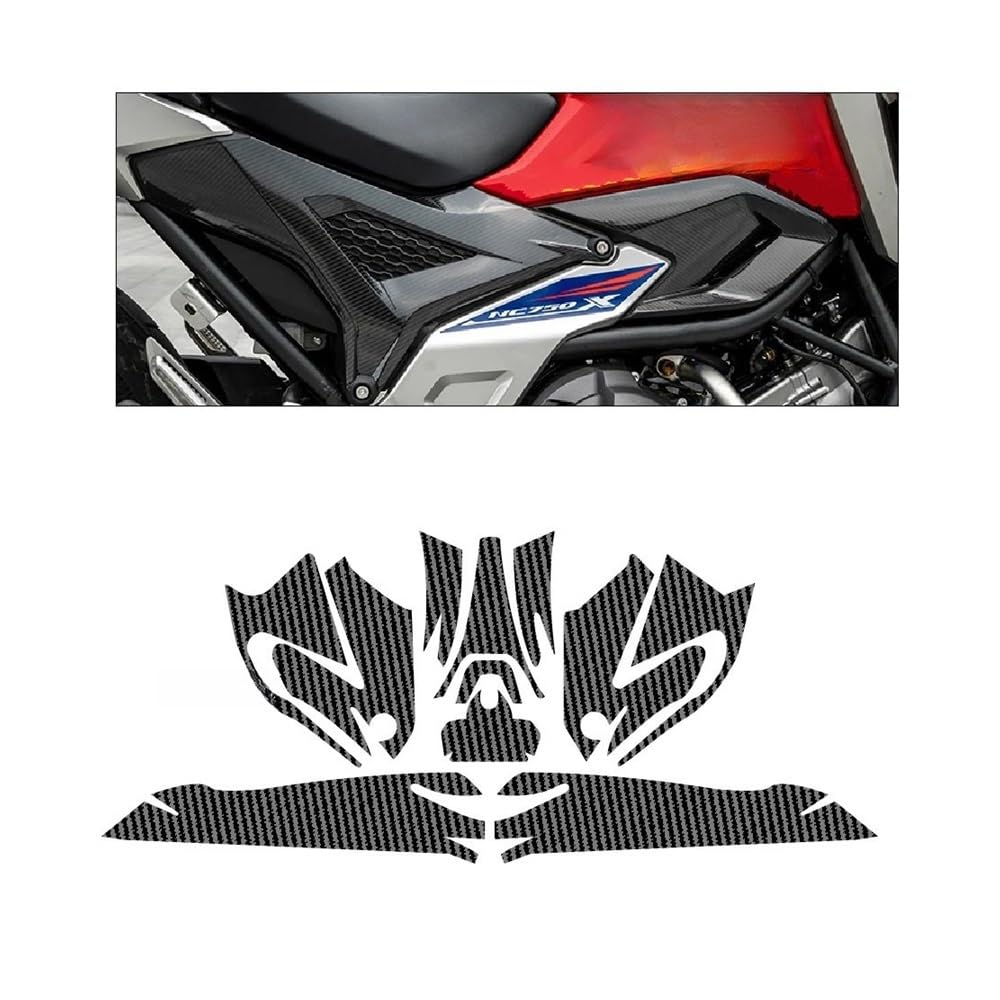 Motorrad Tankaufkleber Aufkleber Für NC750 NC 750 X NC750X 2021 2022 Carbon Verkleidung Emblem Aufkleber Aufkleber Motorrad Körper Voll Kits Dekoration Aufkleber von ZUYNPOQ