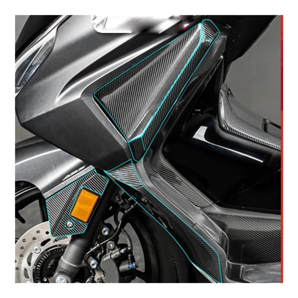 Motorrad Tankaufkleber Aufkleber Für NSS350 NSS350 2023 Forza350 Motorradkörper-Vollkits Dekoration Carbon-Verkleidung Emblem Aufkleber Aufkleber Zubehör von ZUYNPOQ