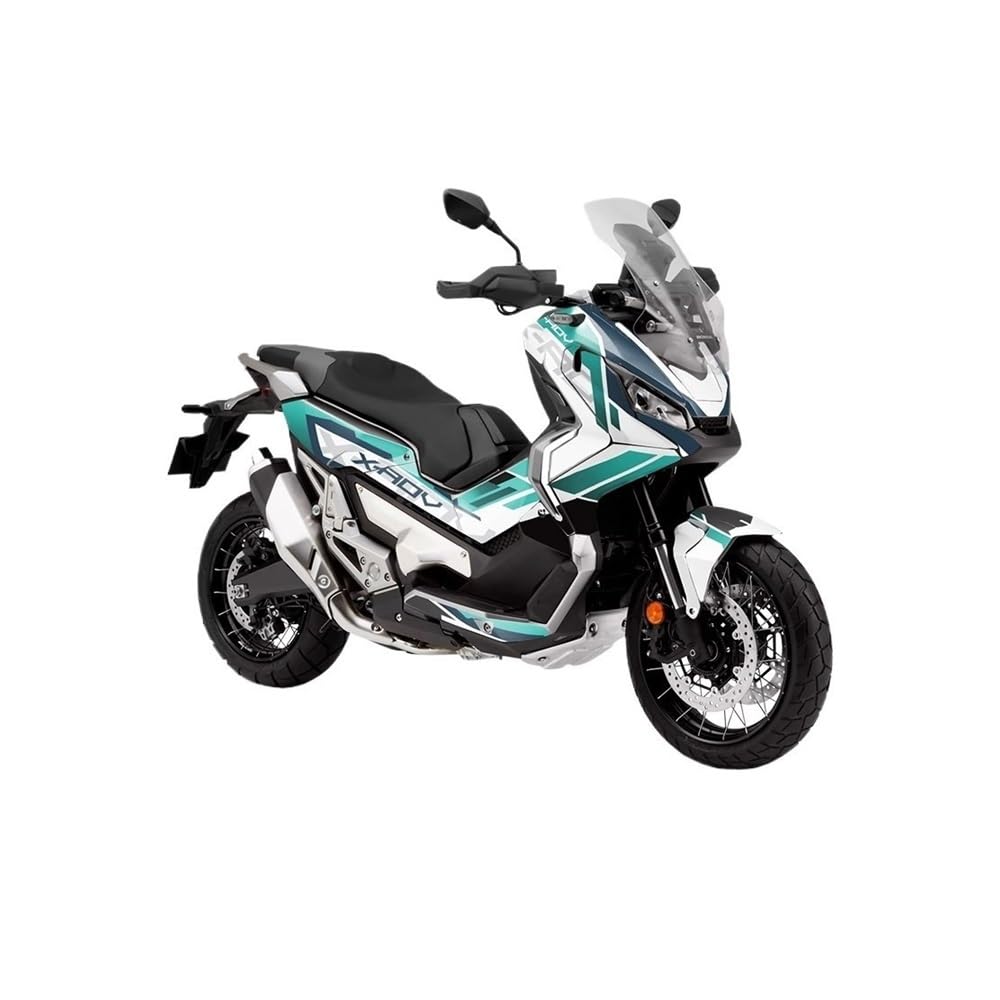 Motorrad Tankaufkleber Aufkleber Für X-ADV750 2017 2018 2019 2020 Motorrad Vollverkleidungsschutz Aufkleber Grafikkit Aufkleber X-01 von ZUYNPOQ