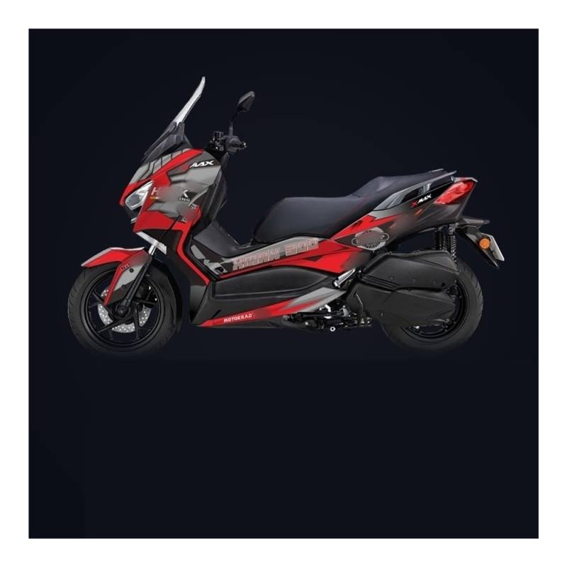 Motorrad Tankaufkleber Aufkleber Für Ya&maha X-Max 300 X-Max 400 Xmax 300 400 2017 2018 2019 2020 2021 2022 Zubehör Motorrad Aufkleber Verkleidung Körper Decals von ZUYNPOQ