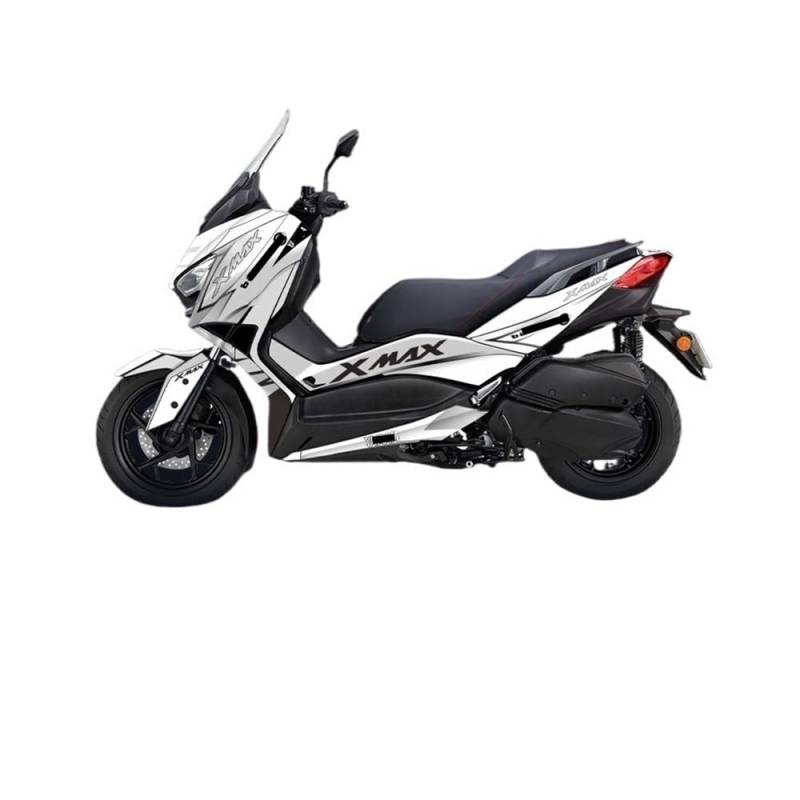 Motorrad Tankaufkleber Aufkleber Für Ya&maha X-Max 300 Xmax 300 2017 2018-2022 2023 Motorrad Aufkleber Verkleidung Körper Decals Moto Zubehör von ZUYNPOQ