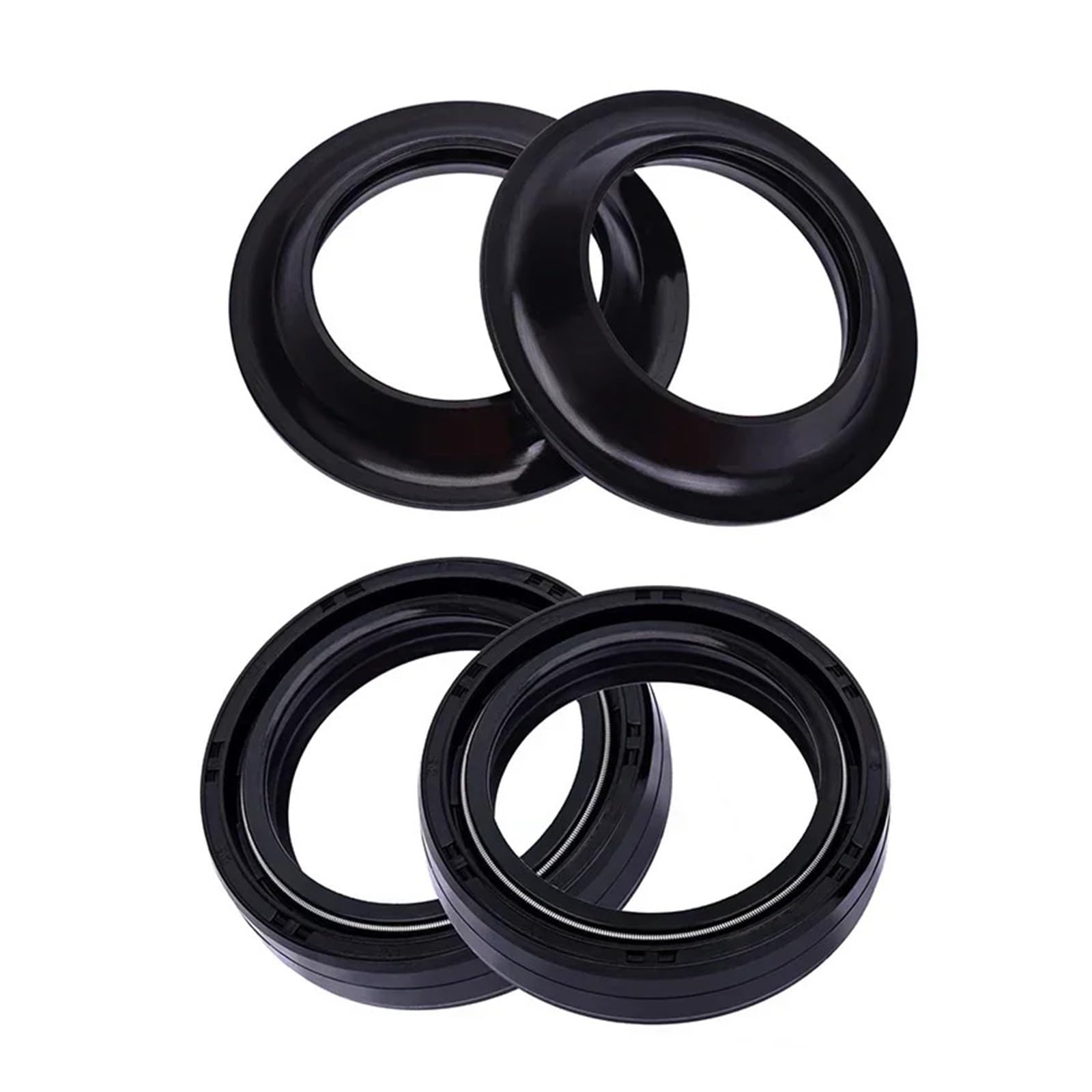 35x48x11 35 * 48 * 11 Motorradzubehör Frontgabel Dämpferöl Seal 35 48 Staubbedeckung for 50 x Treme 50x Rennen(2pcs seal 2pcs cover) von ZVDZWBCB