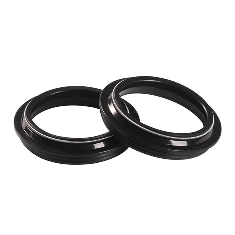 Front Fork Damper Oil Seal & Staubabdeckung for RX50 2008 2009 2012 2012 2012 SX50 SM 2008-2014 for Senda 125R 2010(2pcs dust cover) von ZVDZWBCB