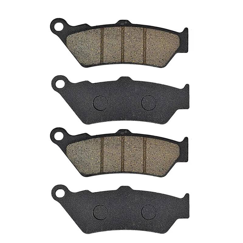 Bremsbeläge Für F700GS F Für 700GS Für F800GS Für Abenteuer F Für 800GS Motorrad Vorne Hinten Bremsbeläge Scheibenbremsbeläge(2 Pairs Front) von ZVZGPGKLTC