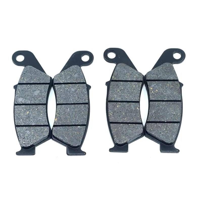 Bremsbeläge Für TRX450R Für TRX450ER Für ATV Für TRX450 Für TRX Für 450 R Für ER Motorrad Vorne Hinten Bremsbeläge Set Scheibenbremsbeläge(2xFront Brake Pads) von ZVZGPGKLTC