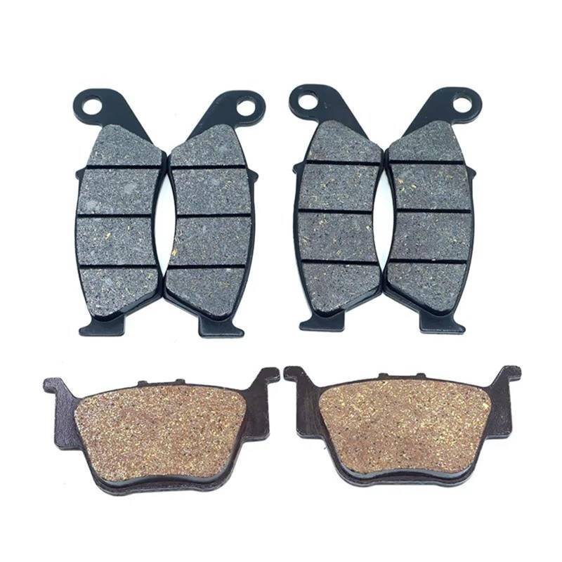 Bremsbeläge Für TRX450R Für TRX450ER Für ATV Für TRX450 Für TRX Für 450 R Für ER Motorrad Vorne Hinten Bremsbeläge Set Scheibenbremsbeläge(Front and Rear Set) von ZVZGPGKLTC