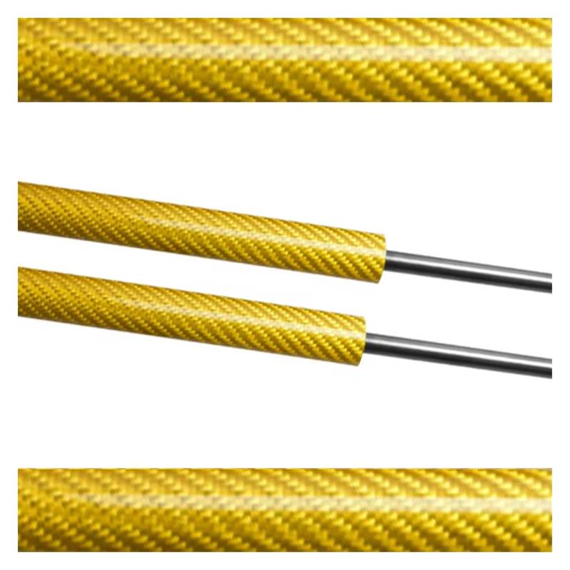 Gasdruckdämpfer Heckklappenstreben Für Mitsubishi Für GF7W Für GF8W Für GG2W 2015–2021 Heckklappen-Hebe-Stützstangen-Dämpfer Heckklappendämpfer(Yellow Carbon Fiber) von ZVZGPGKLTC