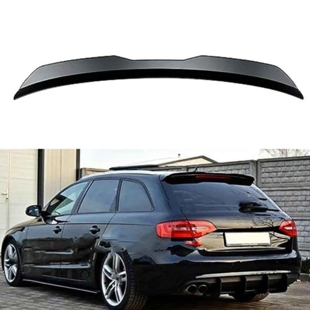 Heckspoiler, Hecklippe, Spoiler passend für Audi A4 B8 Avant/Allroad 2008-2016, ABS Material Spoiler Auto Heckflügel Dachspoilerflügel Heckflügel Lippe Auto Tuning,normal-A von ZWBC