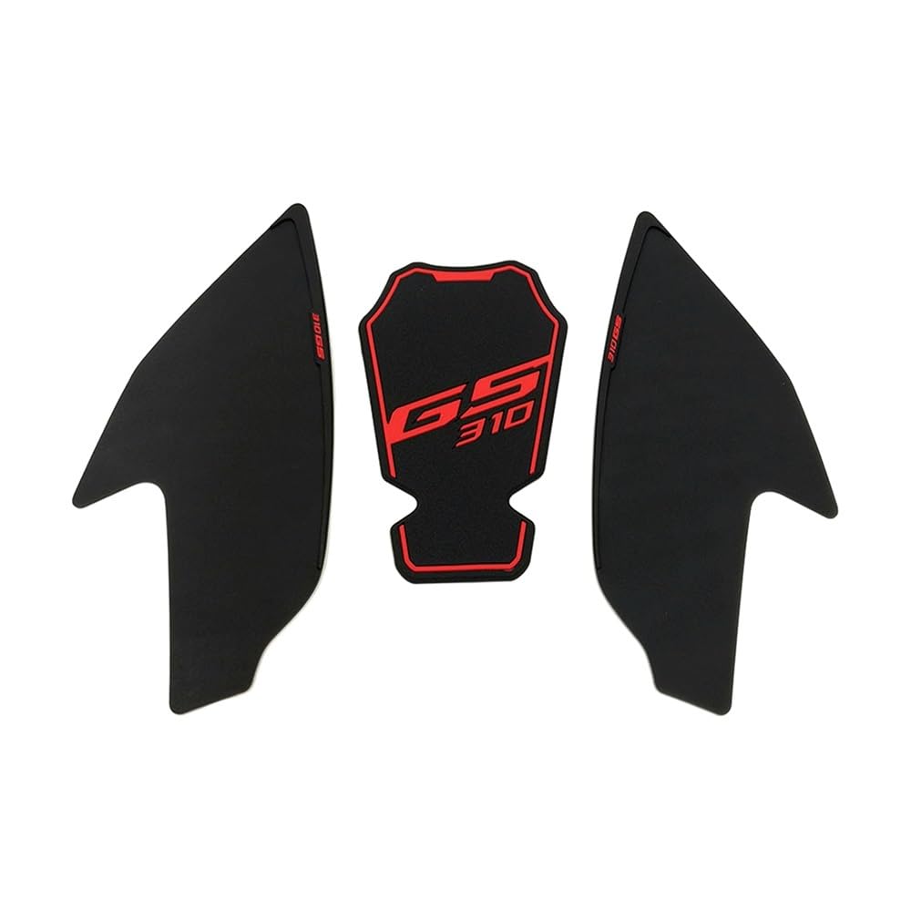 Motorrad Aufkleber Tankschutz Motorrad Anti Slip Öl Tank Pad Schutz Aufkleber Gas Kraftstoff Knie Grip Traktion Seite Aufkleber Für G310GS G310 G 310 GS 310GS von ZWEUTBM