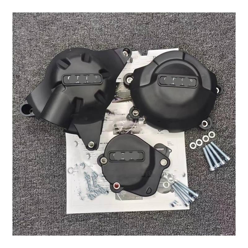 Motorrad Motorseitenschutzabdeckung Motorrad Motor Schutzhülle FÜR YZF R6 2006-2023 Motorrad Zubehör Motor Haube Schutz Abdeckung von ZWEUTBM