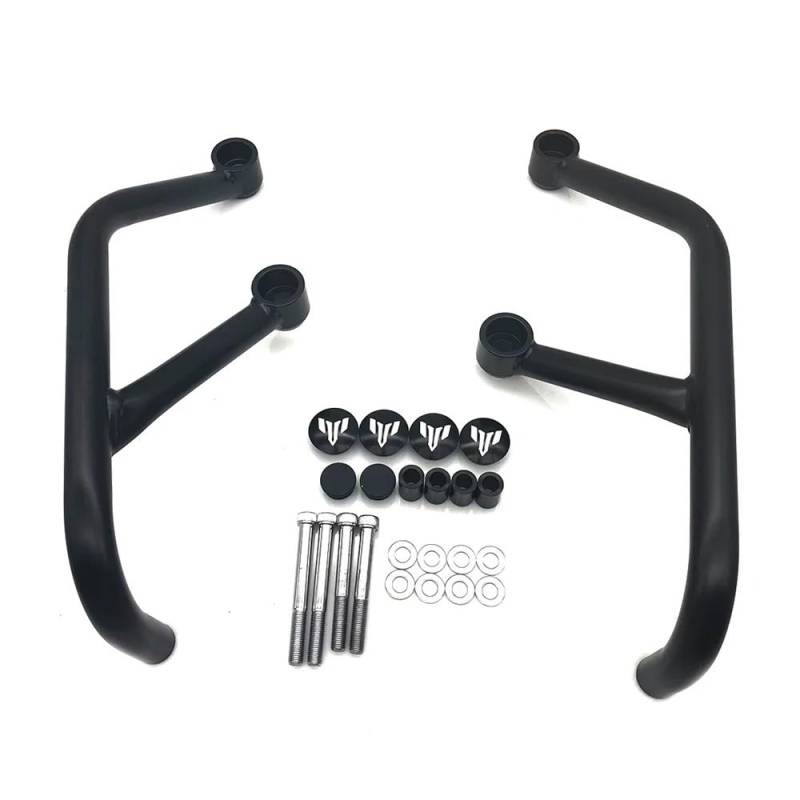 Motorradstoßstange dekorative Blöcke MT-03 MT-25 Motorrad Front Crash Bar Rahmen Motor Schutz Schutz Stoßstange Schutz Zubehör Für MT03 MT25 2014-2019 von ZWEUTBM