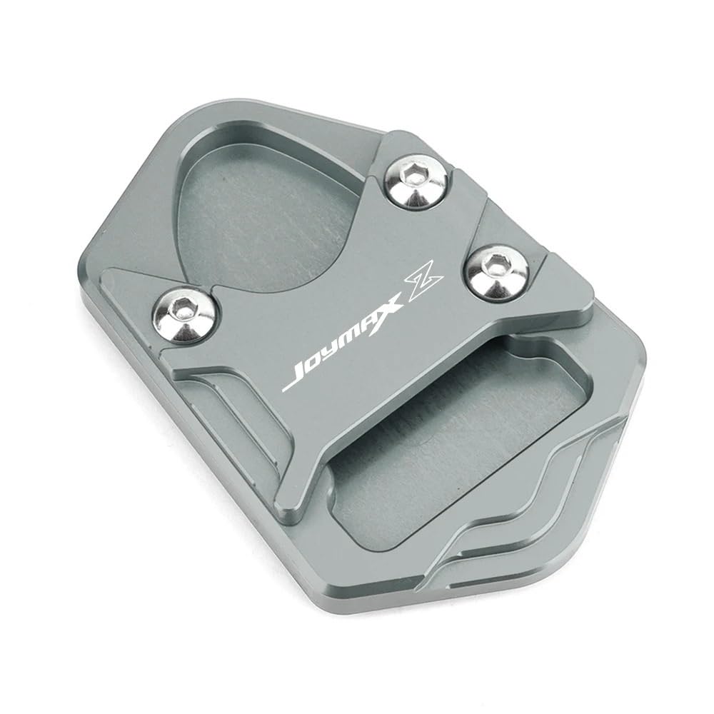 Seitenständer Pad Motorrad Zubehör CNC Aluminium Ständer Verlängerung Fuß Seite Stehen Pad Platte Enlarger Für S&YM Joymax Z300 JOYMAXZ 300 von ZWEUTBM