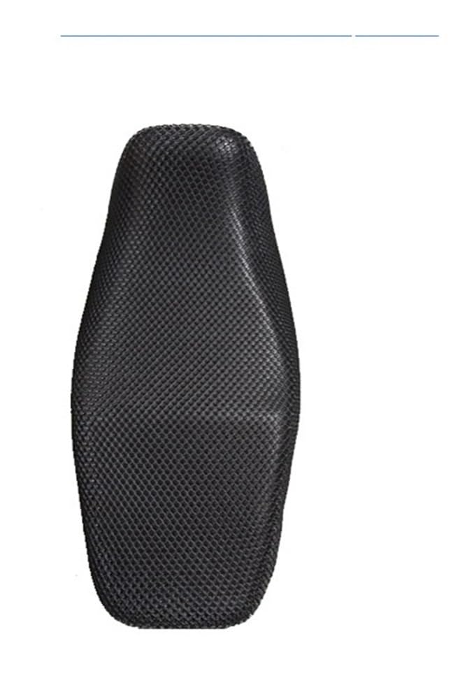 ZWEUTBM sitzbezug Sitzschutz 1 Stücke Atmungsaktives Mesh Motorrad Moped Motorrad Roller Sitzbezüge Kissen Anti-Rutsch-bezug S-6XL von ZWEUTBM