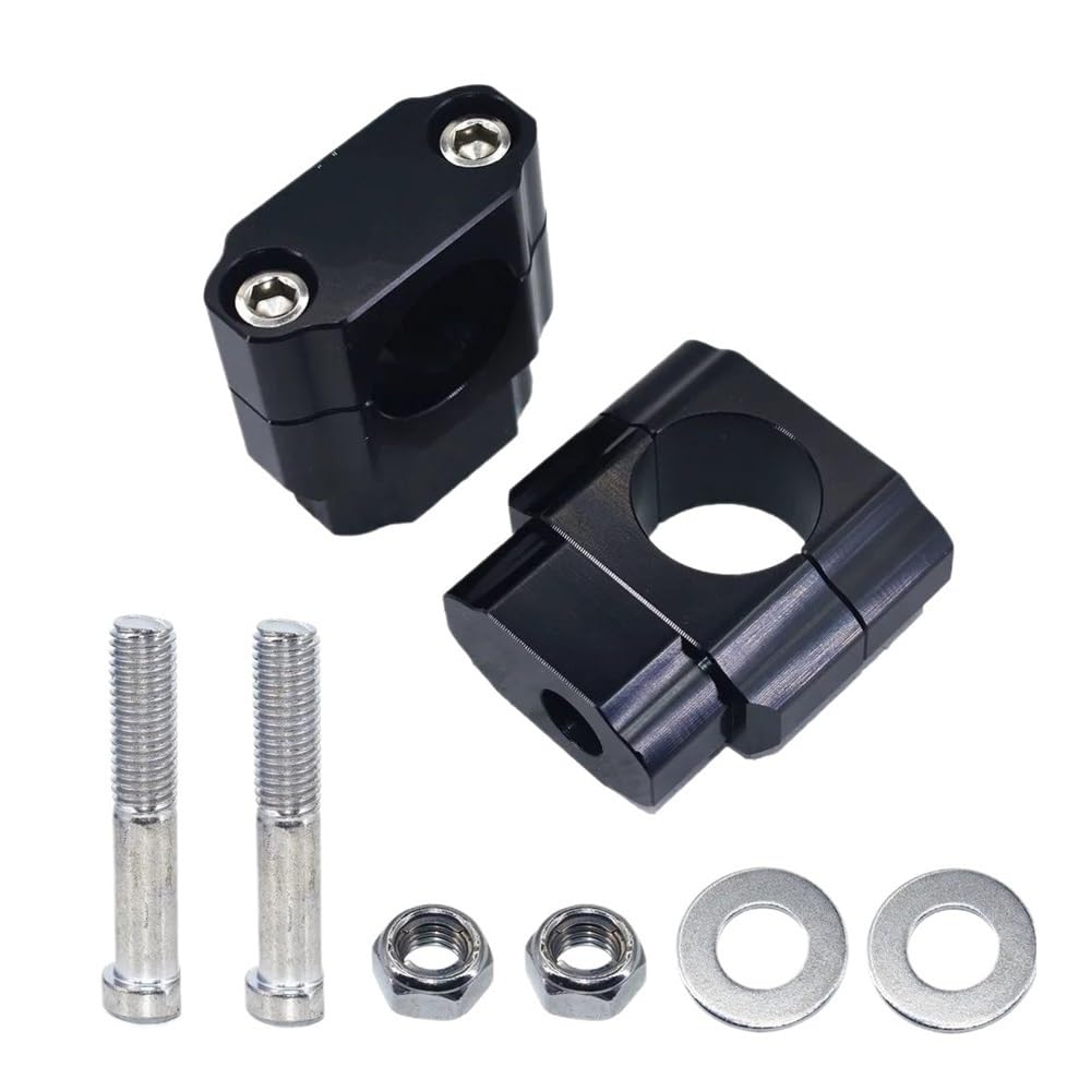 lenkererhöhung Riser 1-1/8 "28mm Motorrad Lenker Bar Clamp Riser Adapter Für Motorrad Lenker Riser Zubehör von ZWEUTBM