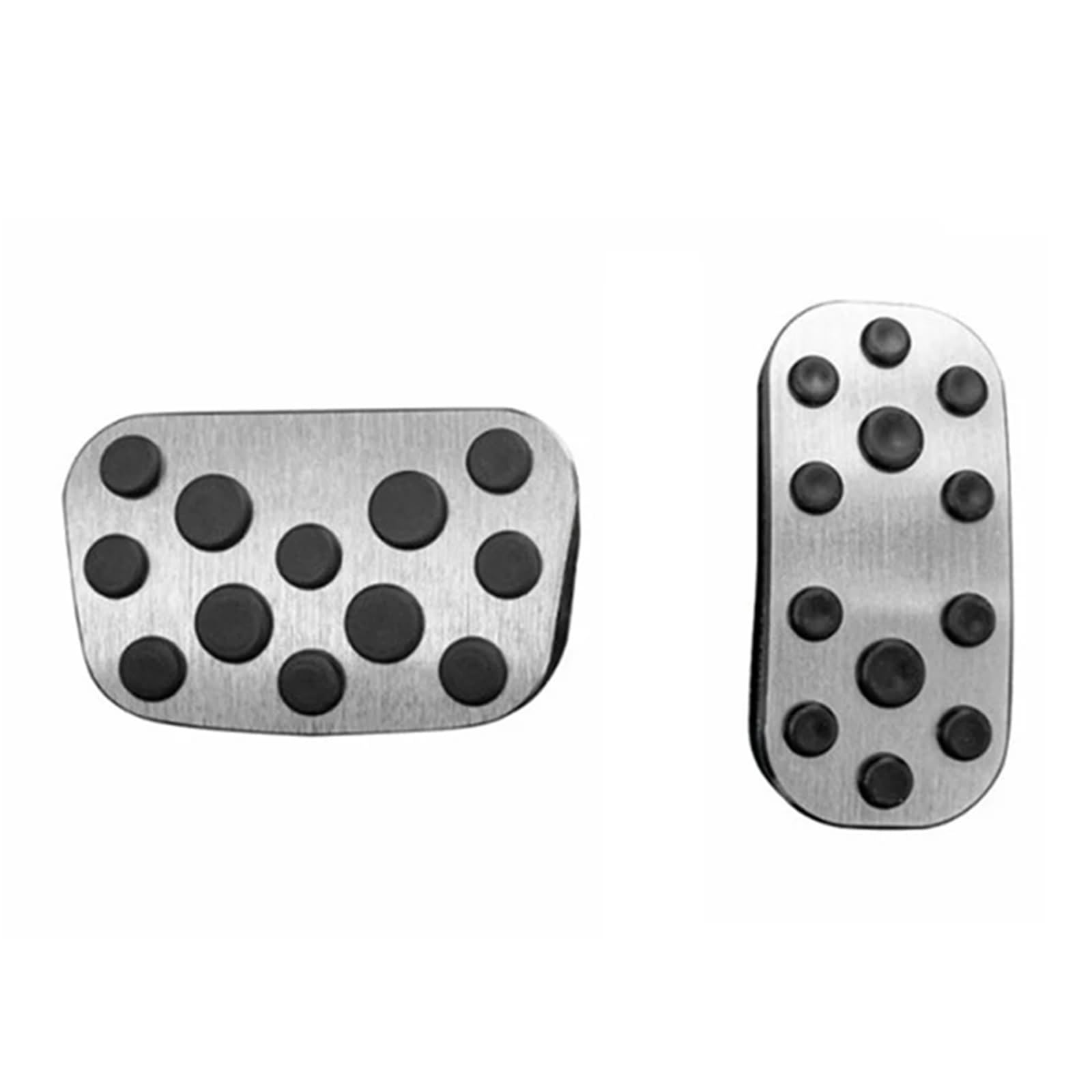 ZWHLYLY [Replacement] Aluminium Legierung Auto Fuß Pedal Pads Accelerator Gas Bremspedal Abdeckung for Toyota for Land for Cruiser 250 for Prado LC250 2024 von ZWHLYLY