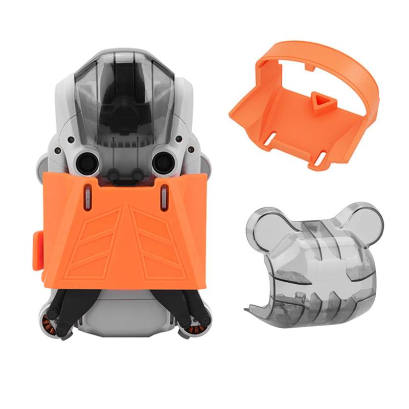 ZWLLKJGS Propellerhalter -Gurt+Gimbal -Objektivabdeckung für DJI Mini 3 Pro Drone Props Blade Guard Protector Accessoires (verbessert) von ZWLLKJGS