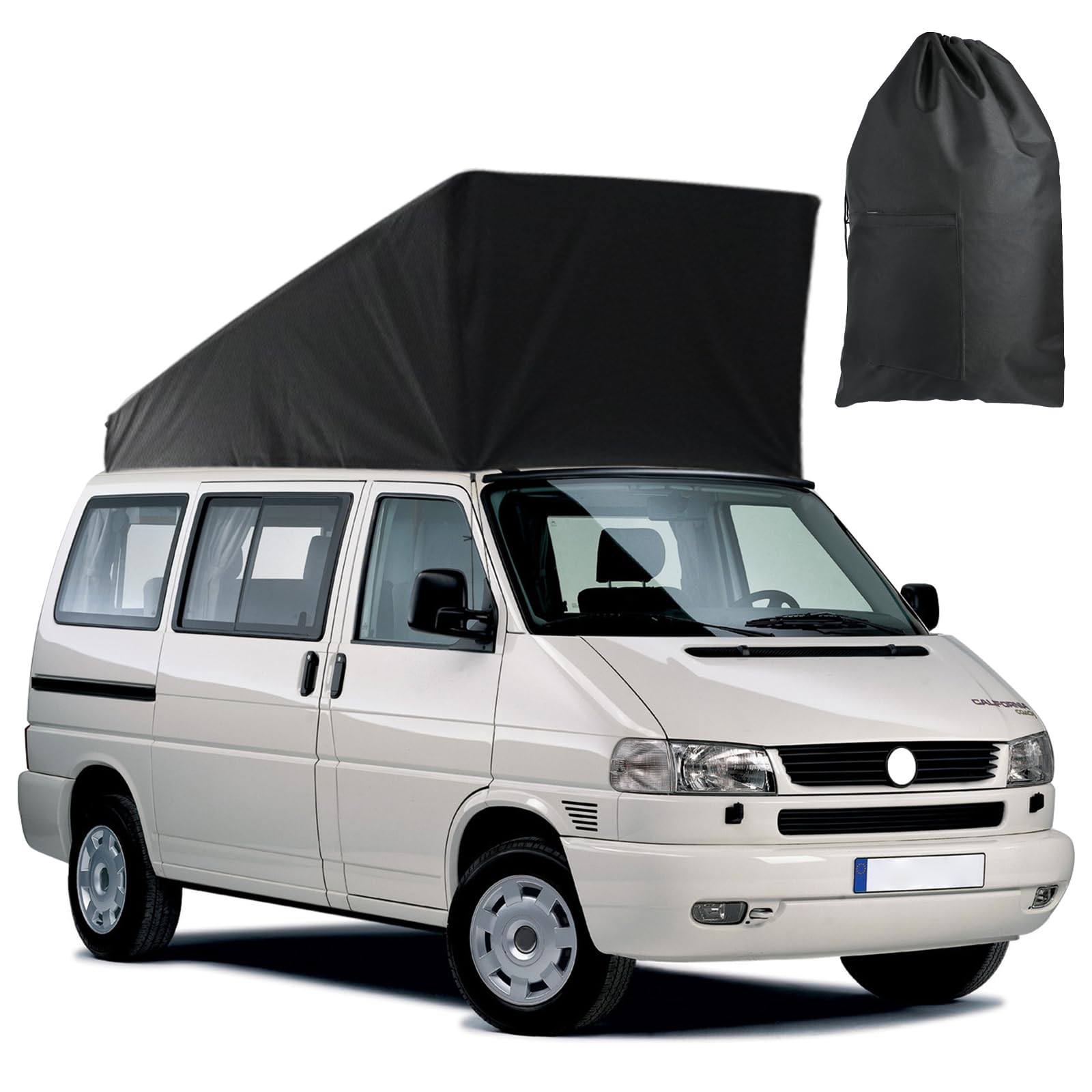 Pop-Top Dachschutz Ersatz für VW T4 California, Wetterschutz Camper Dachzelt für Aufstelldach Schlafdach Outdoor Camping, Nicht Geeignet für Nachgerüsteten Dächer von ZWPARTS