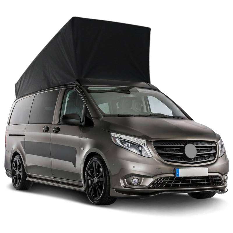 Wetterschutz für Aufstelldach Ersatz für Mercedes-Benz Marco Polo/Mercedes-Benz V-Class W447 2014-2024, für Opel Crosscamp, Pop Top Dachschutz für Outdoor Camping Camper Dachzelt Schlafdach von ZWPARTS