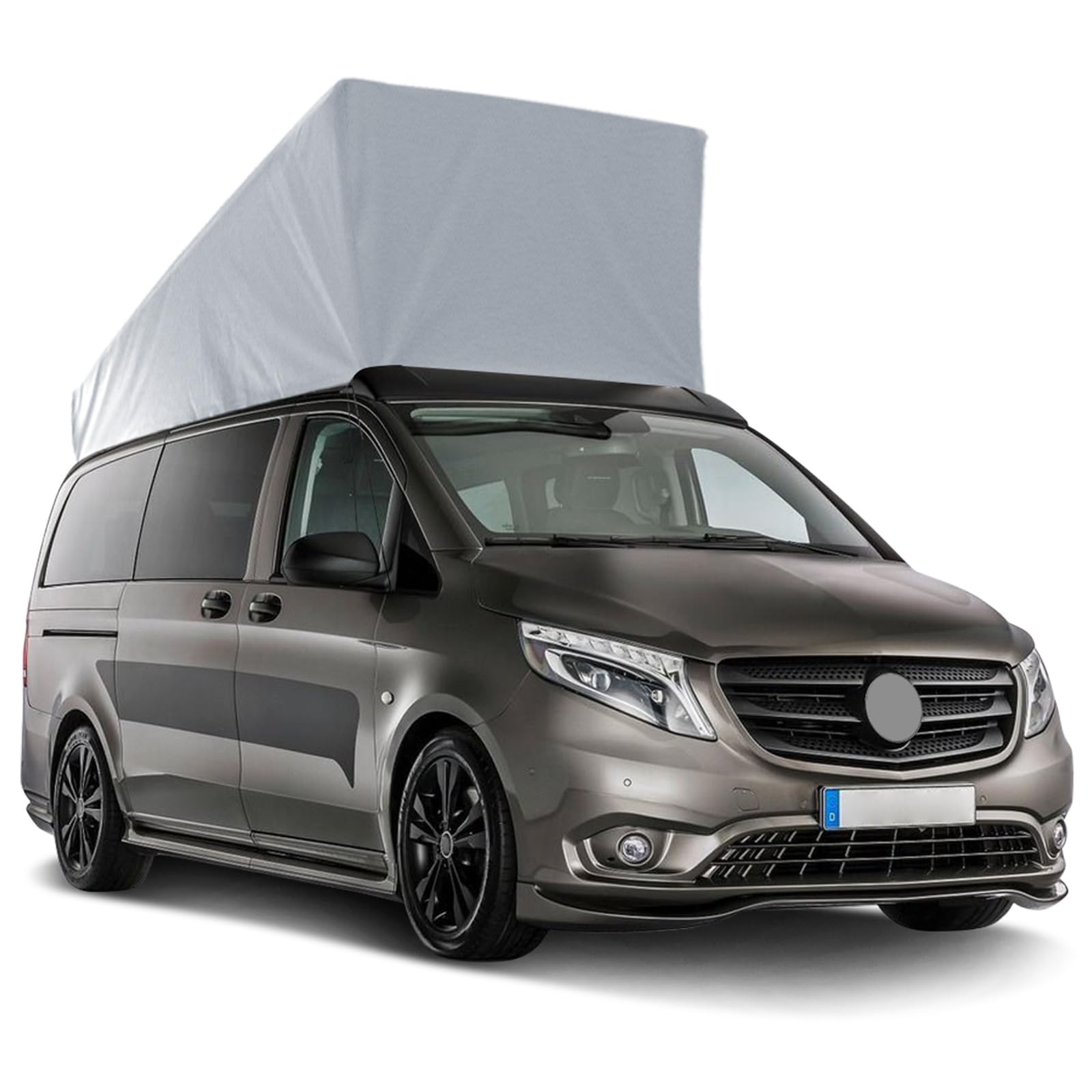 Wetterschutz für Aufstelldach Ersatz für Mercedes-Benz Marco Polo/Mercedes-Benz V-Class W447 2014-2024, für Opel Crosscamp, Pop Top Dachschutz für Outdoor Camping Camper Dachzelt Schlafdach von ZWPARTS