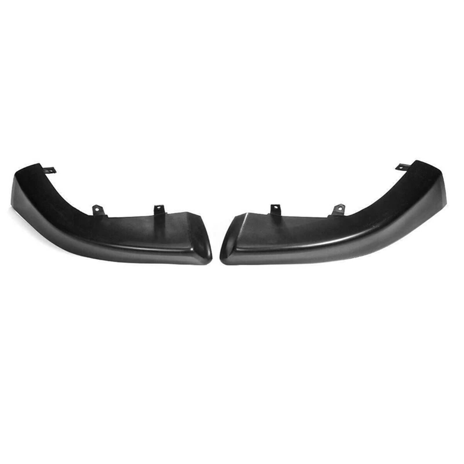 ZXKZDXCGF [Replacement] 2Pcs Auto Front Stoßstange Splitter Lip Spoiler Körper Kit Diffusor Protector Schwarz for Mitsubishi for Lancer 2008-2015 von ZXKZDXCGF