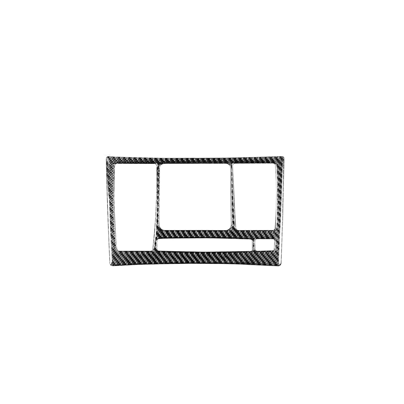 Klimaanlage Trim Aufkleber Kompatibel Mit Volvo Für XC90 2003 2004 2005 2006 2007 2008 2009 2010 2011 2012 2013 2014 CD AC-Bedienfeld-Aufkleber Dekorationsabdeckung Abziehbildverkleidung(Black Carbon, von ZXYIWSDF