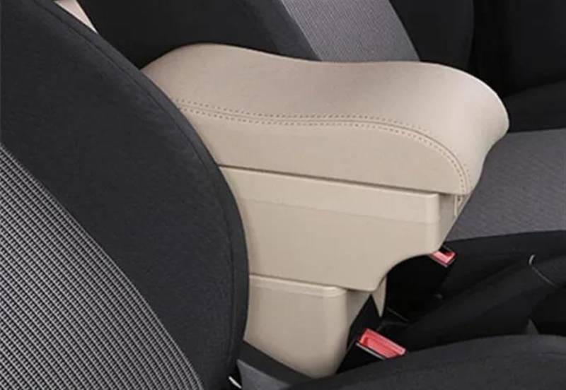 ZXYIWSDF Armauflage Staufach Kompatibel Mit Citroen C3 C4 Auto, Verstellbarer Armlehnenbox-Schutz, Mittelkonsolen-Armlehnenverlängerung Mit 7 USB(5) von ZXYIWSDF