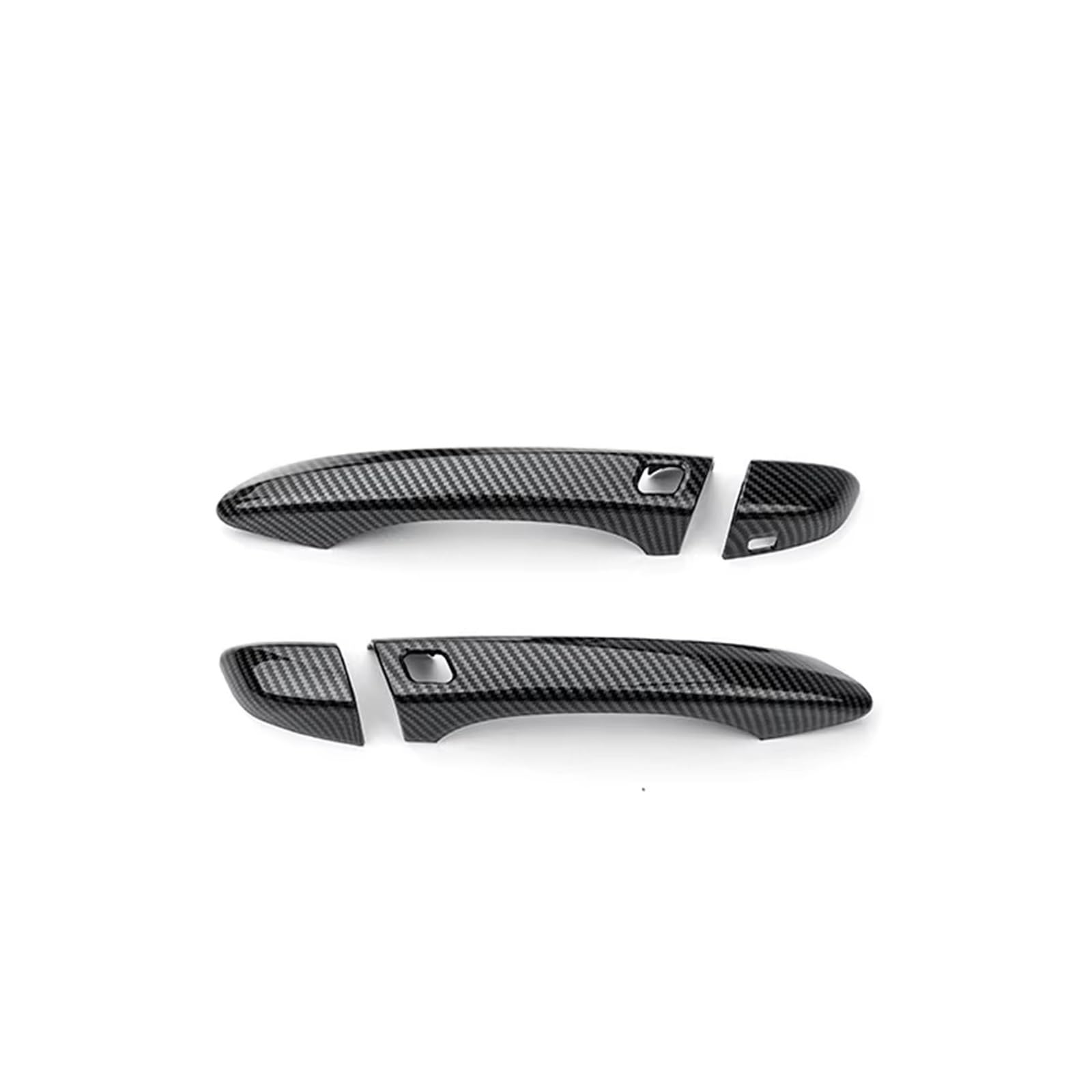 ZXYIWSDF Auto-Außentürgriffschale Kompatibel Mit Hyundai Für Veloster JS N 2019 2020 2021 2022 Türgriffabdeckung Vorne Und Hinten, Auto-Außen-Kohlefaser-Schutz(Front Door Handle) von ZXYIWSDF