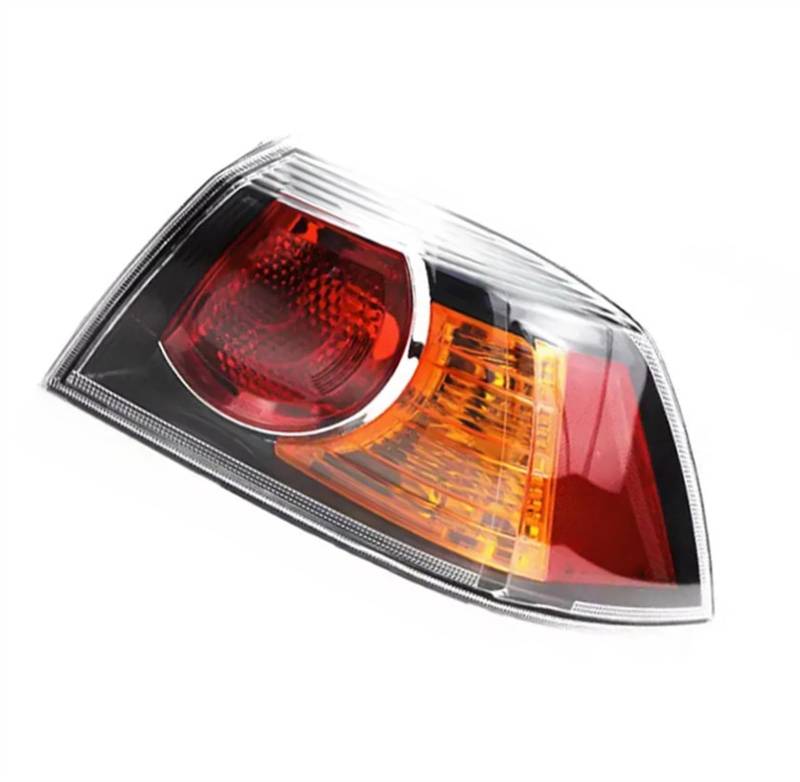 ZXYIWSDF Auto Rückleuchten Kompatibel Mit Mitsubishi Für Lancer Sedan 2010 2011 2012 2013 2014 2015 Autozubehör Rücklicht Blinker Warnung Bremsleuchte Rücklichtgehäuse(Black,Outer Right) von ZXYIWSDF