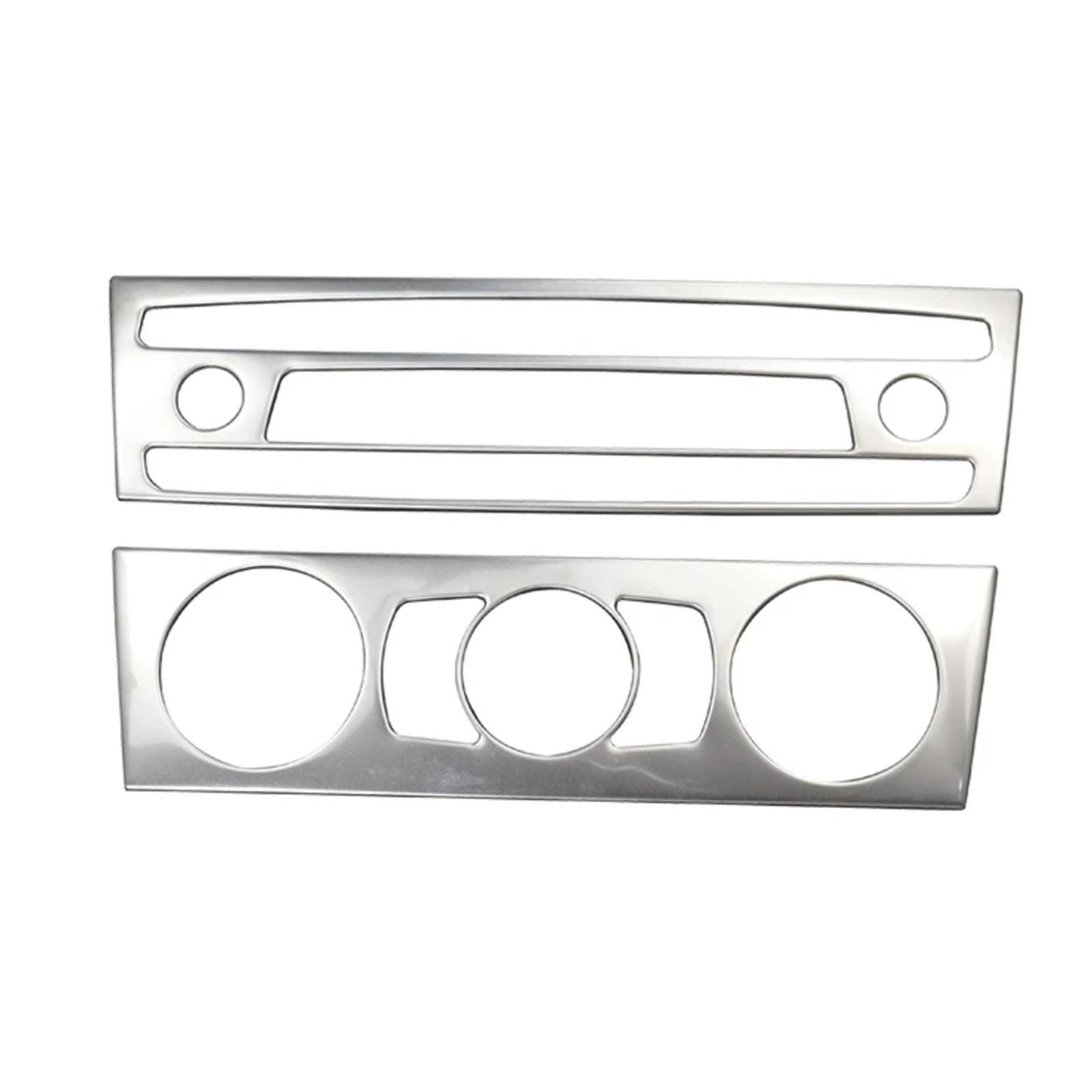 ZXYIWSDF Klimaanlage Trim Aufkleber Kompatibel Mit X1 E84 2010 2011 2012 2013 2014 2015 Auto-Styling-CD-Panel Luftauslass Klimaanlage Knopf Schalter Rahmenabdeckung Aufkleber Innenraum(Silver,color1) von ZXYIWSDF