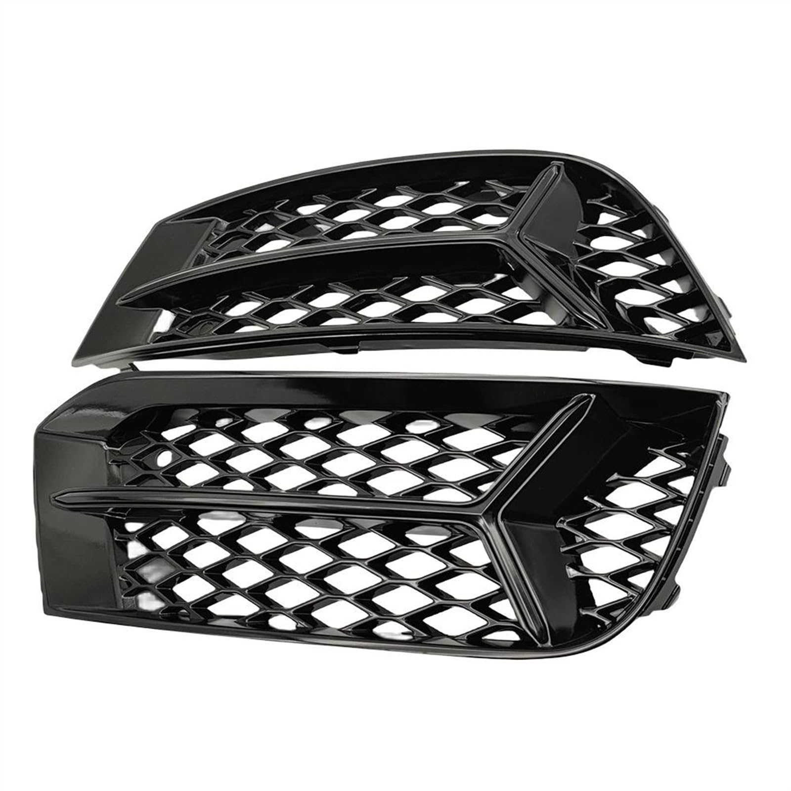 ZXYIWSDF Kompatibel Mit A3 2017 2018 2019 2020 Auto Side Front Mesh Honeycomb Lower Bumper Nebelscheinwerfer Kühlergrill Grillabdeckung Autozubehör von ZXYIWSDF