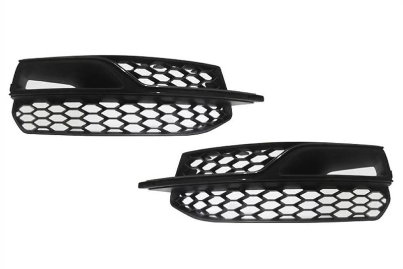 ZXYIWSDF Kompatibel Mit A3 S3 Sports Version 2015 2016 2017 2014 Autoteile Nebelscheinwerferrahmen Auto Frontstoßstange Unterer Kühlergrill Nebellampenabdeckung(Pair) von ZXYIWSDF