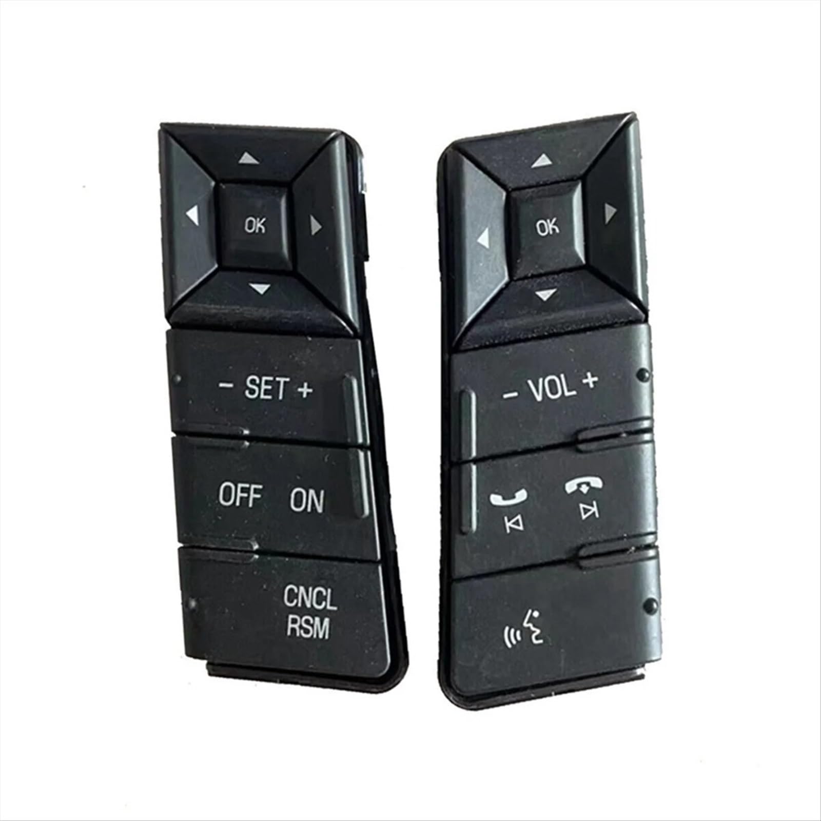 ZXYIWSDF Lenkrad Tasten Switch Kompatibel Mit Ford Für Expedition 2015 2016 2017 OE: FL7T-9E740-ADW, FL7T-9E740-BBW Auto-Multifunktions-Lenkrad Cruise Audio-Lautstärkeregler-Schaltertasten von ZXYIWSDF