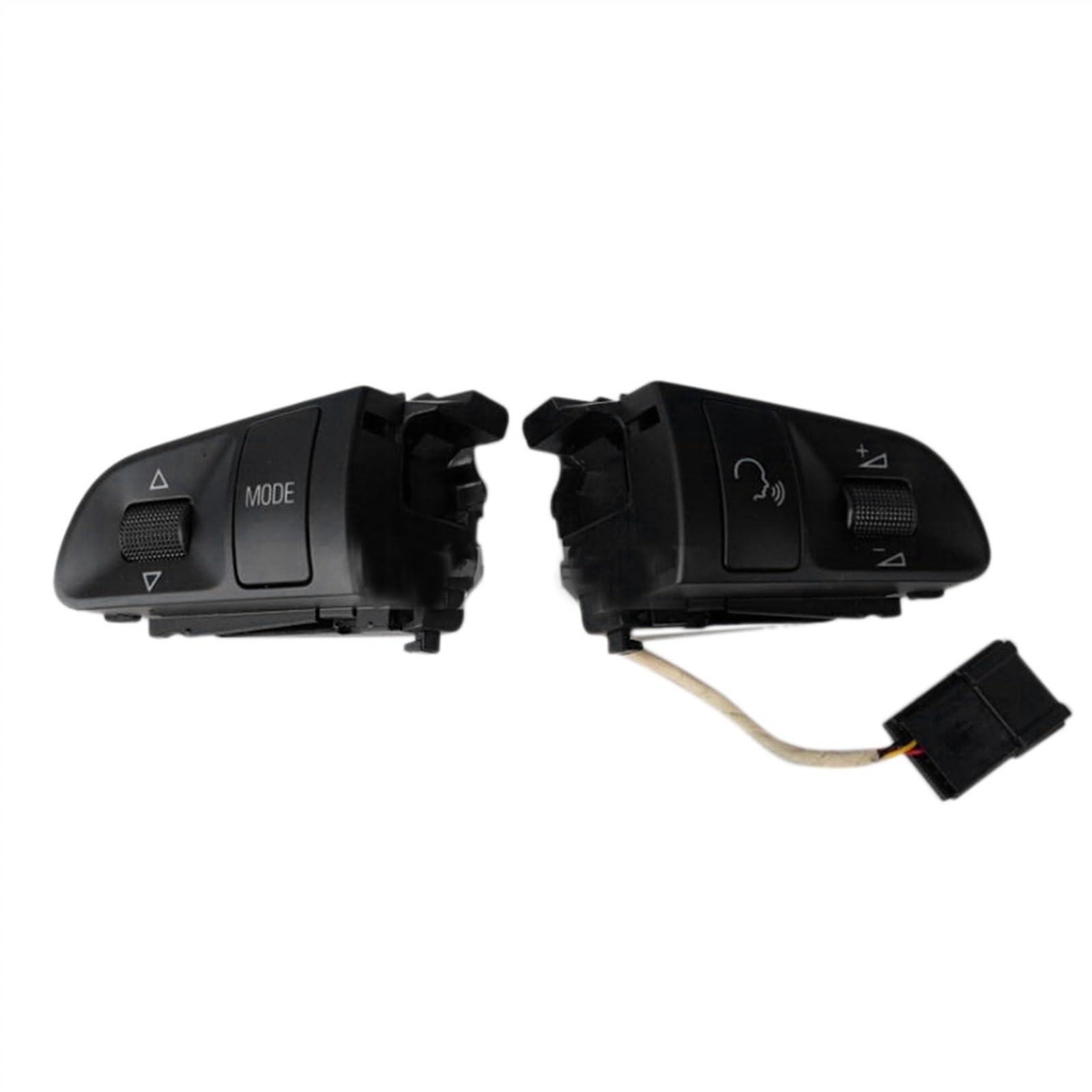 ZXYIWSDF Lenkrad Tasten Switch Kompatibel Mit Für A3 A4 B7 B8 A6 C6 Q5 Q7 2005 2006 2007 2008 2009 2010 2011 Auto-Lenkradknopf Tempomat Schalter 4F0951527D 4F0951527C von ZXYIWSDF