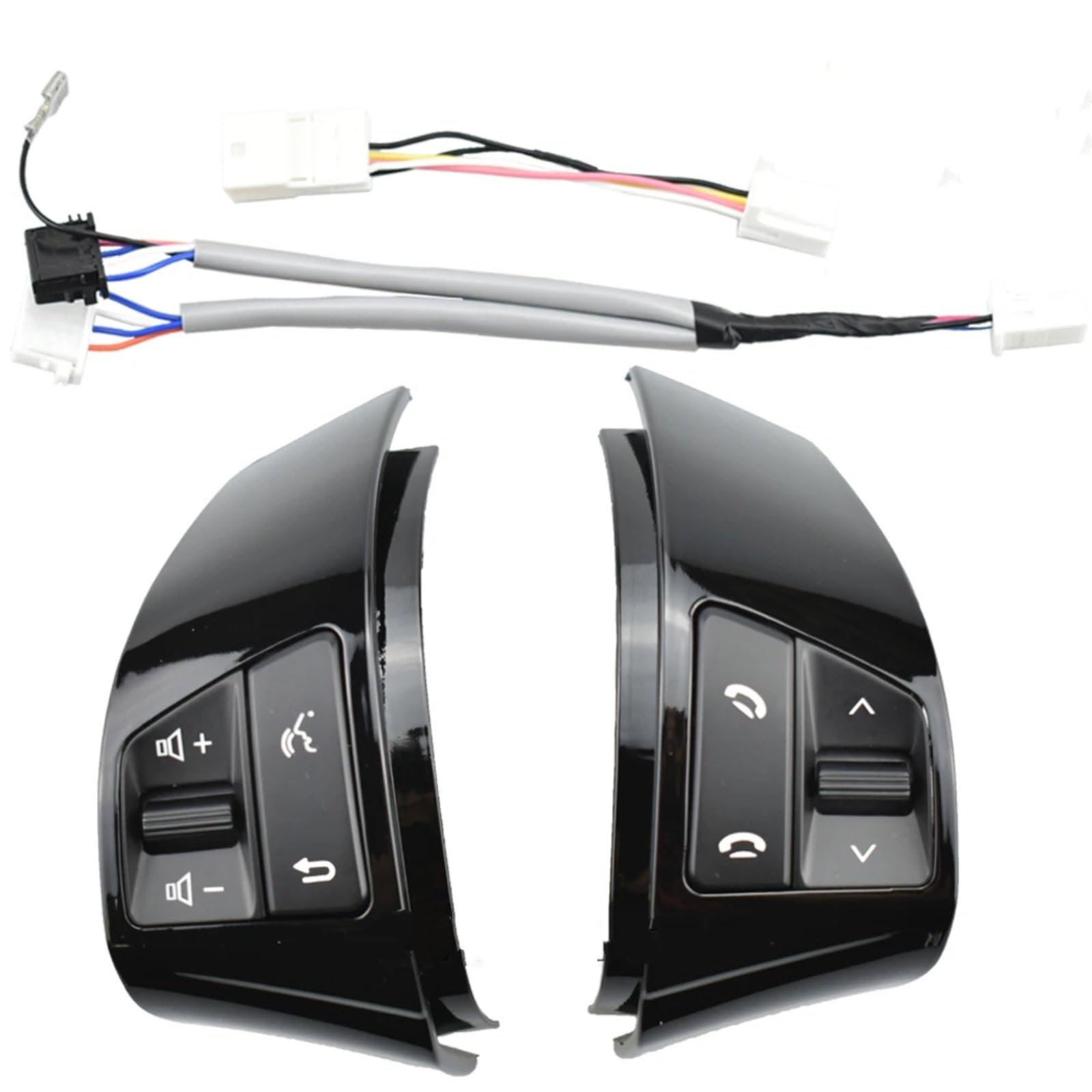 ZXYIWSDF Lenkrad Tasten Switch Kompatibel Mit Hyundai Für Elantra 2008 2009 2010 2011 Auto Tempomat Schalter Multifunktions Lenkrad Audio Taste(3) von ZXYIWSDF