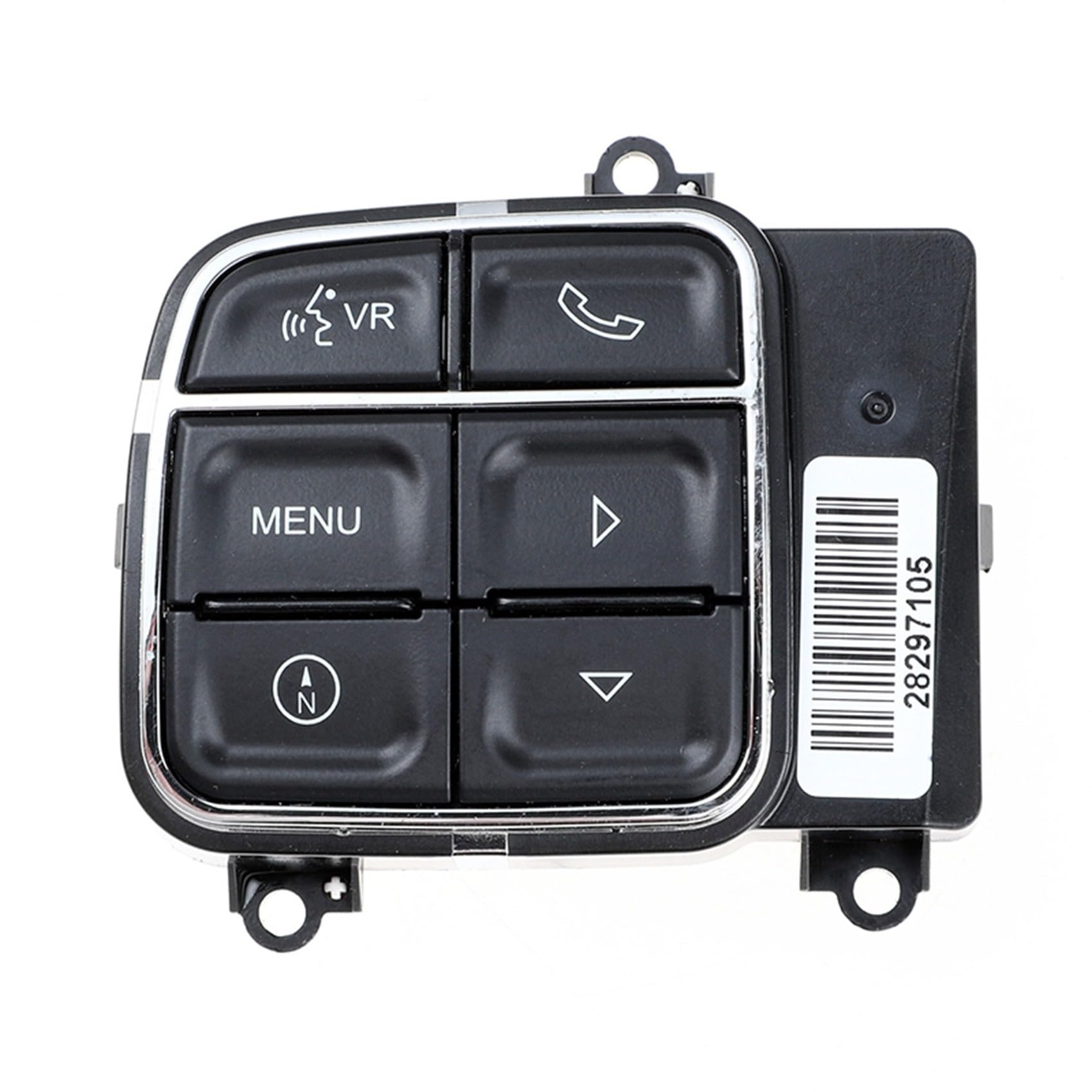 ZXYIWSDF Lenkrad Tasten Switch Kompatibel Mit Jeep Für Liberty 2012 Auto-Multifunktions-Lenkradtaste Audio-Lautstärke Geschwindigkeit Tempomat-Schalter 56046405AB von ZXYIWSDF