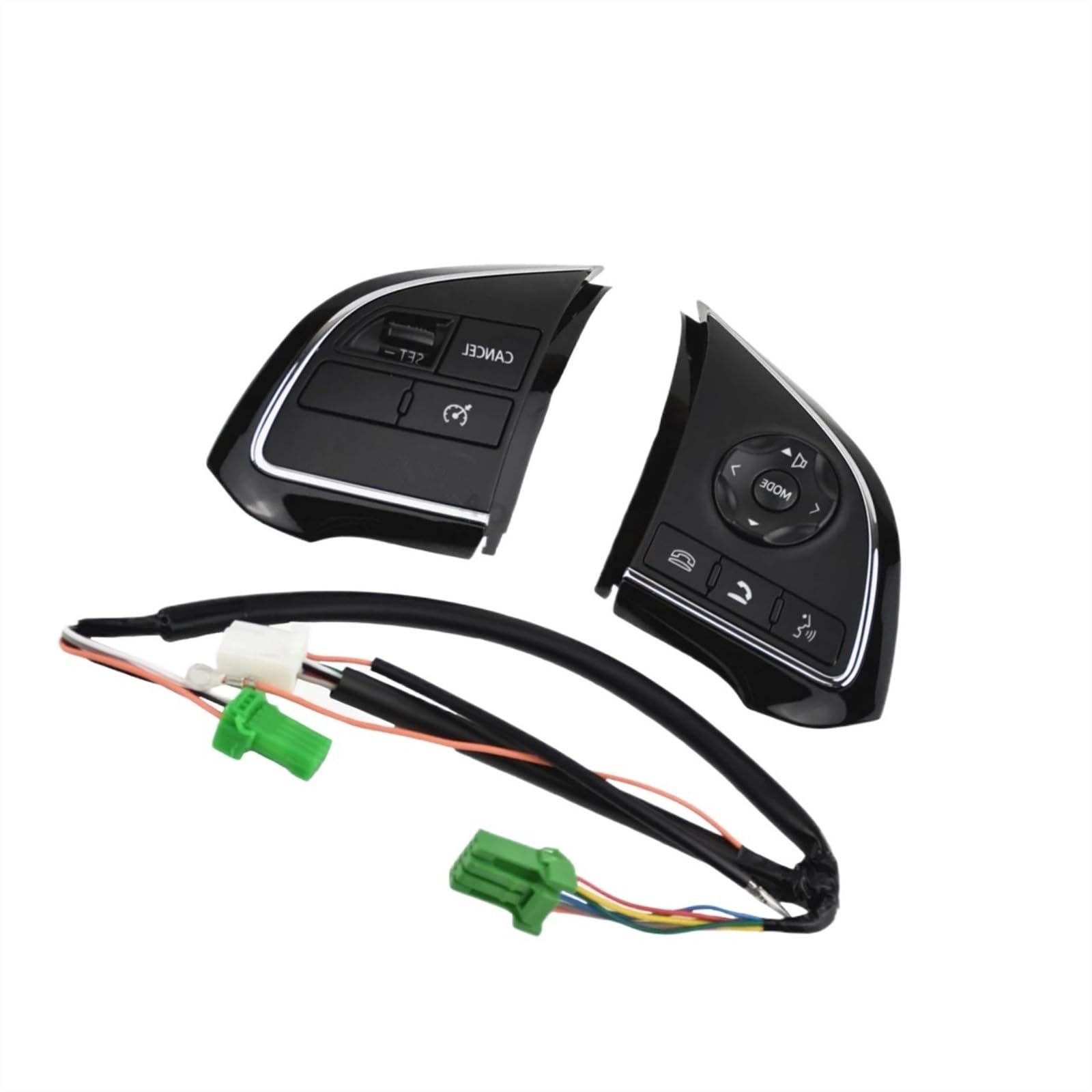 ZXYIWSDF Lenkrad Tasten Switch Kompatibel Mit Mitsubishi Für Eclipse Für Cross 2016 2017 2018 2019 Autozubehör 84250-02200 Multifunktions-Lenkrad-Audio-Steuertaste von ZXYIWSDF