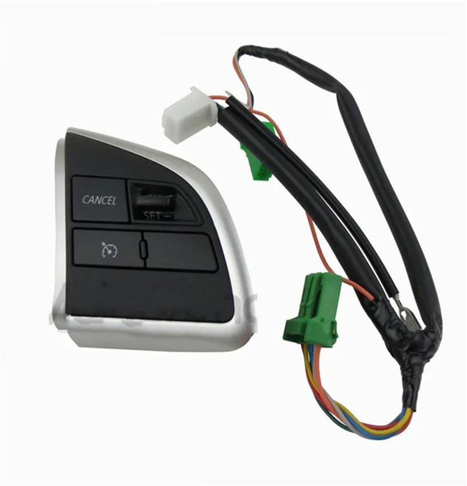 ZXYIWSDF Lenkrad Tasten Switch Kompatibel Mit Mitsubishi Für Mirage 2012 2013 2014 2015 2016 OE: 8602A058 8616A037 Autolenkrad-Tempomattasten Fernbedienungs-Lautstärketaste(Cruise-Wire) von ZXYIWSDF