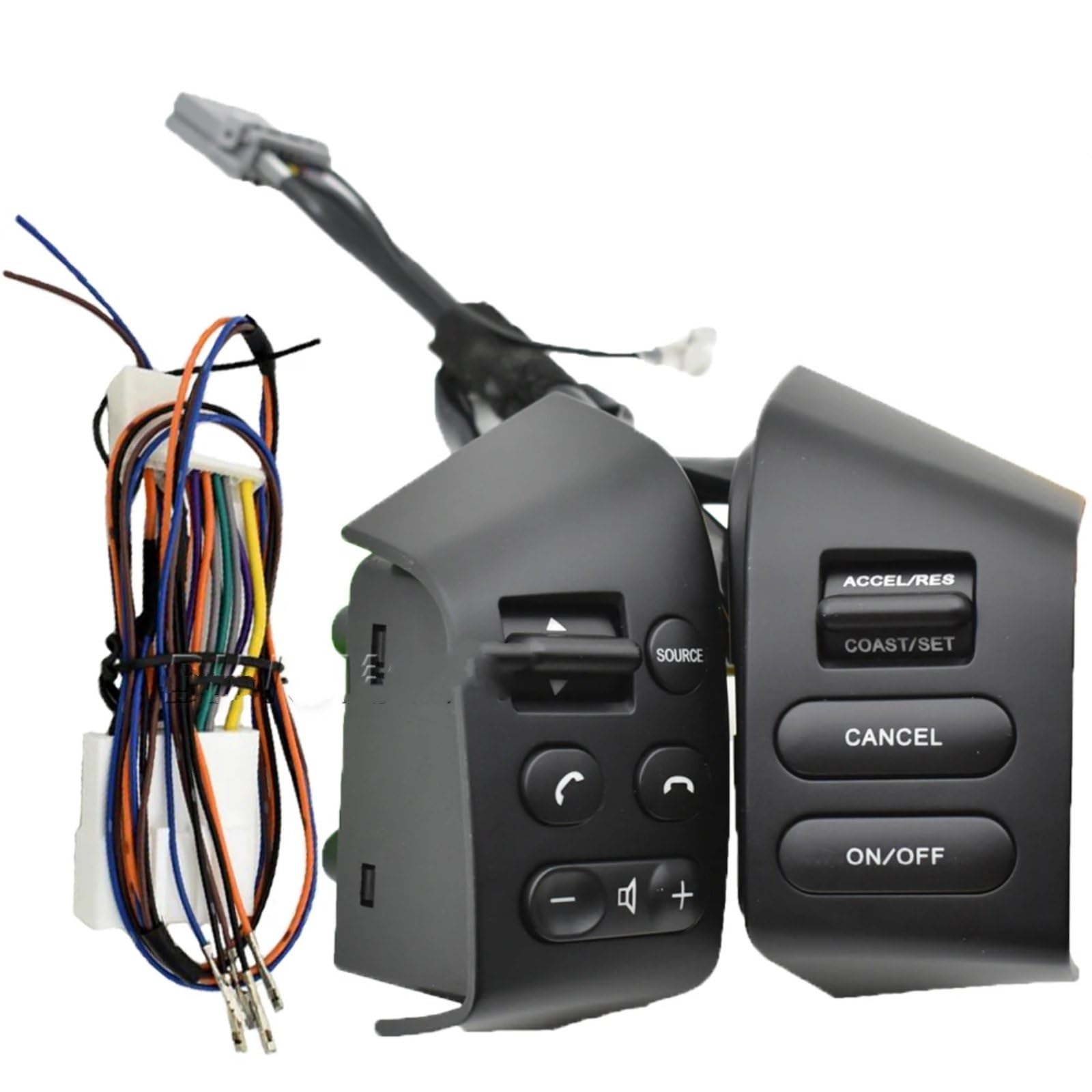 ZXYIWSDF Lenkrad Tasten Switch Kompatibel Mit Nissan Für Tiida 2005 2006 2008 Auto-Lenkrad-Cruise-Audio-Lautstärkeregler-Schaltertasten(5) von ZXYIWSDF