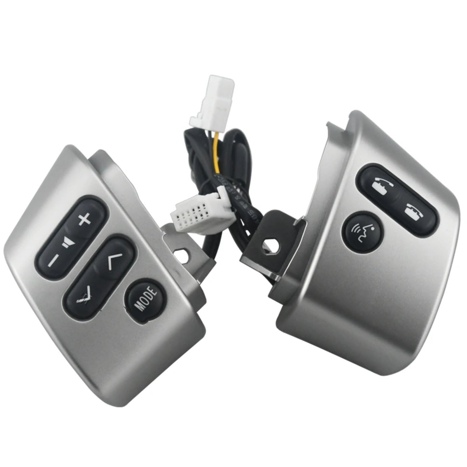 ZXYIWSDF Lenkrad Tasten Switch Kompatibel Mit Toyota Für FJ Für Cruiser 2006-2017 2018 2019 2020 Auto-Multifunktionslenkrad-Audio-Steuerschalter-Taste 84250-35070 von ZXYIWSDF