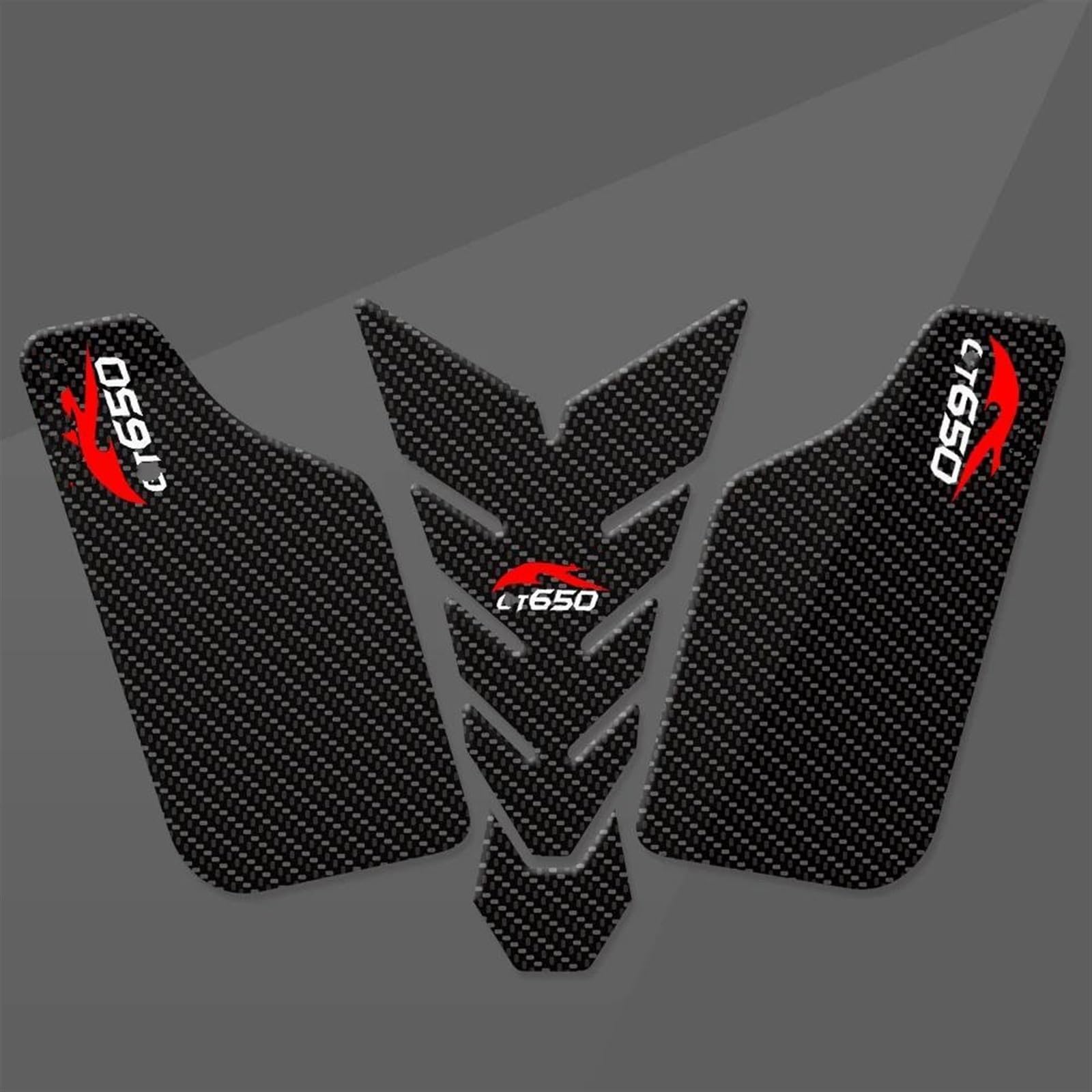 ZXYIWSDF Motorrad Tank Aufkleber Für GT650R GT 650 R 2005-2017 2016 2015 Fischgrätenaufkleber Motorrad Tankpad Transparente Aufkleber Seitenaufkleber Tankpad Motorrad(8) von ZXYIWSDF