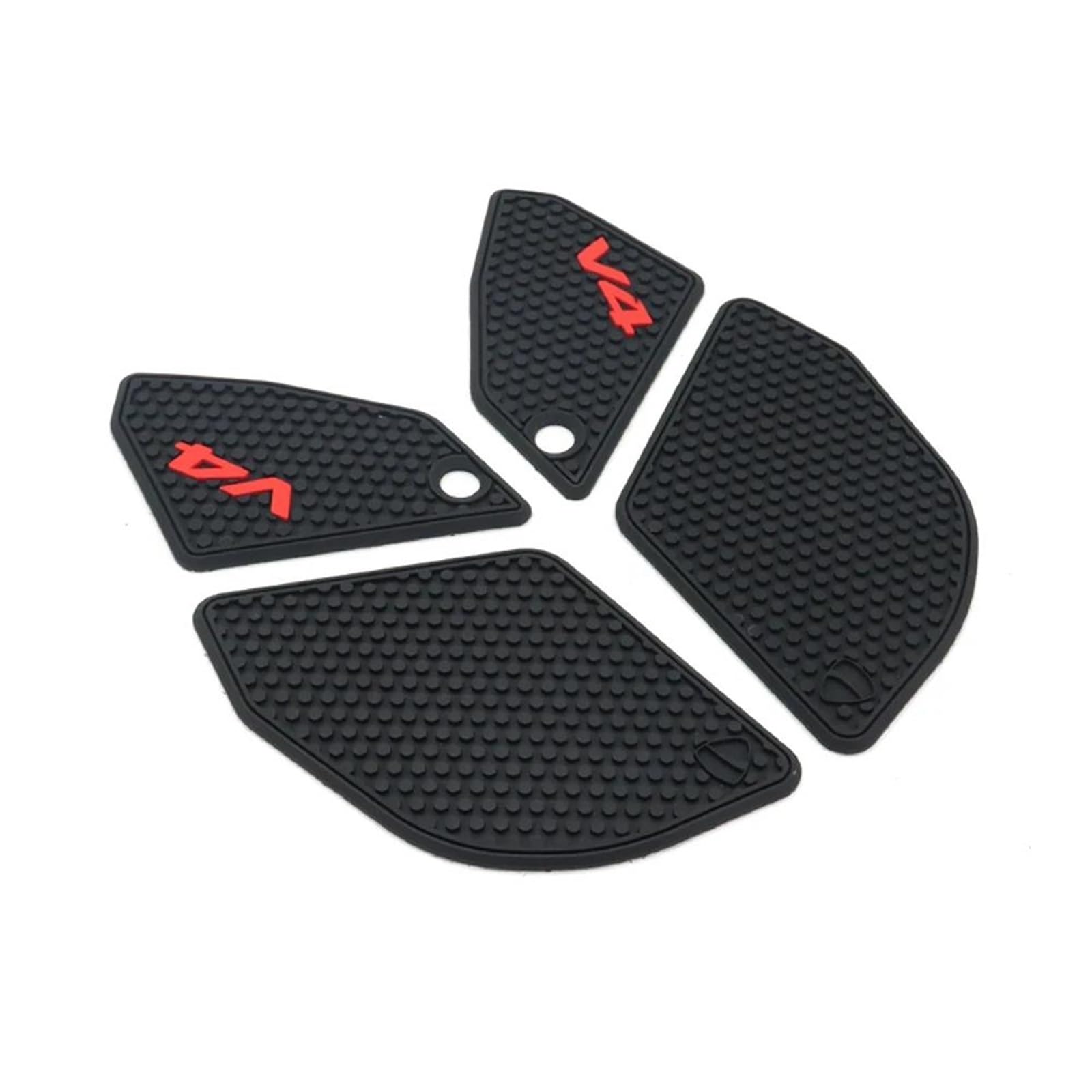 ZXYIWSDF Motorrad Tank Aufkleber Motorrad Aufkleber Anti Slip Kraftstoff Tank Pad Seite Gas Knie Grip Für Ducati Für Panigale V4 SR SP2 Für Panigale v4S V4R V4SP2 2022 2023(AAA1) von ZXYIWSDF