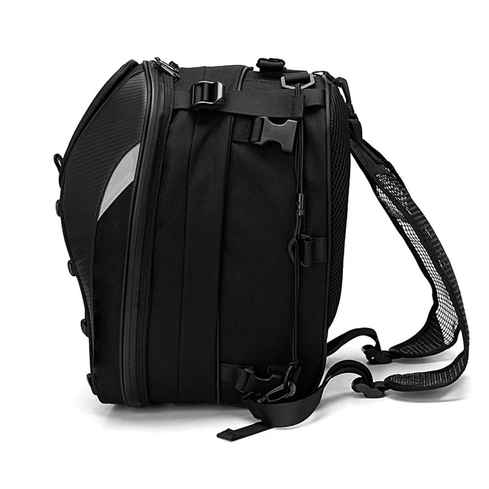 ZXYIWSDF Motorradsatteltaschen Dual-Use-Helmtasche, Motorrad-Hecktasche, 30 L-40 L, Box Hinten, Große Kapazität, Fahrerrucksack, Motorradzubehör von ZXYIWSDF